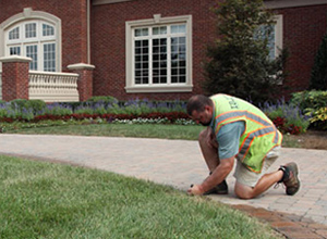 Jack, one of our La Porte sprinkler repair techs, is inspecting the old system